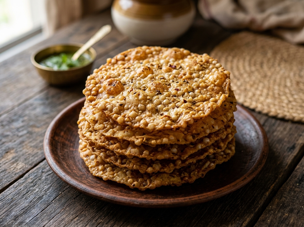 Meghare's Aloo Sabudana Papad
