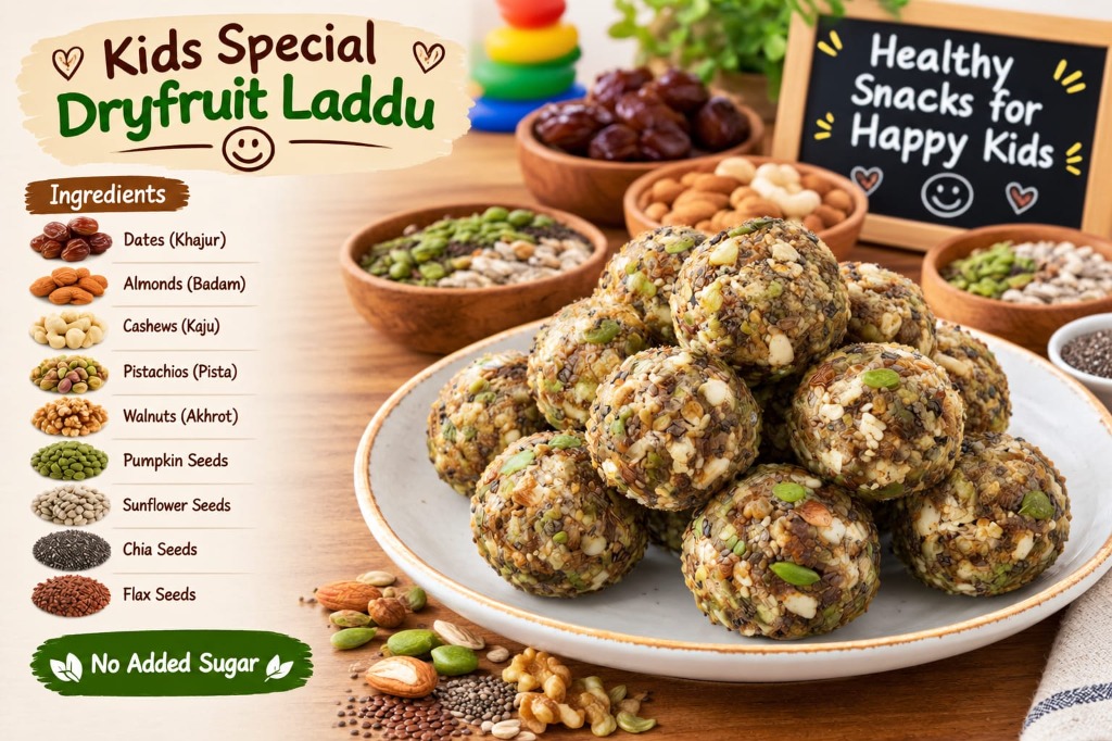 Jyotiraj Kids Special Dry Fruit Laddu